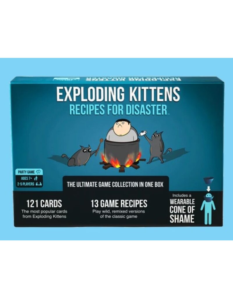 Exploding Kittens Exploding Kittens Recipes For Disaster