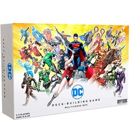 Cryptozoic DC Comics Deckbuilding Game DBG: Multiverse Box Version 2