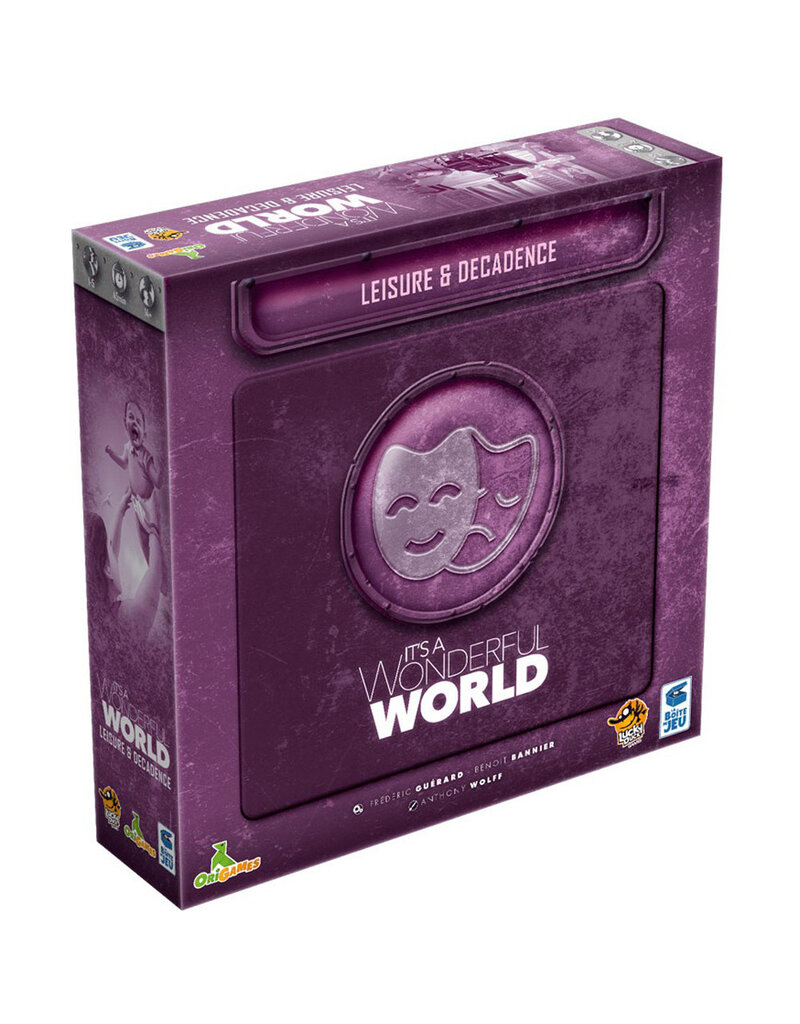 Lucky Duck Games It's a Wonderful World - Leisure & Decadence Expansion
