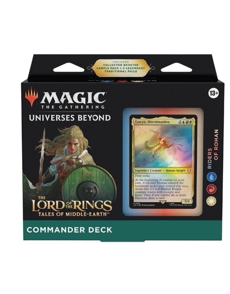 Wizards of the Coast MTG Lord of the Rings Tales of Middle Earth - Riders of Rohan Commander Deck