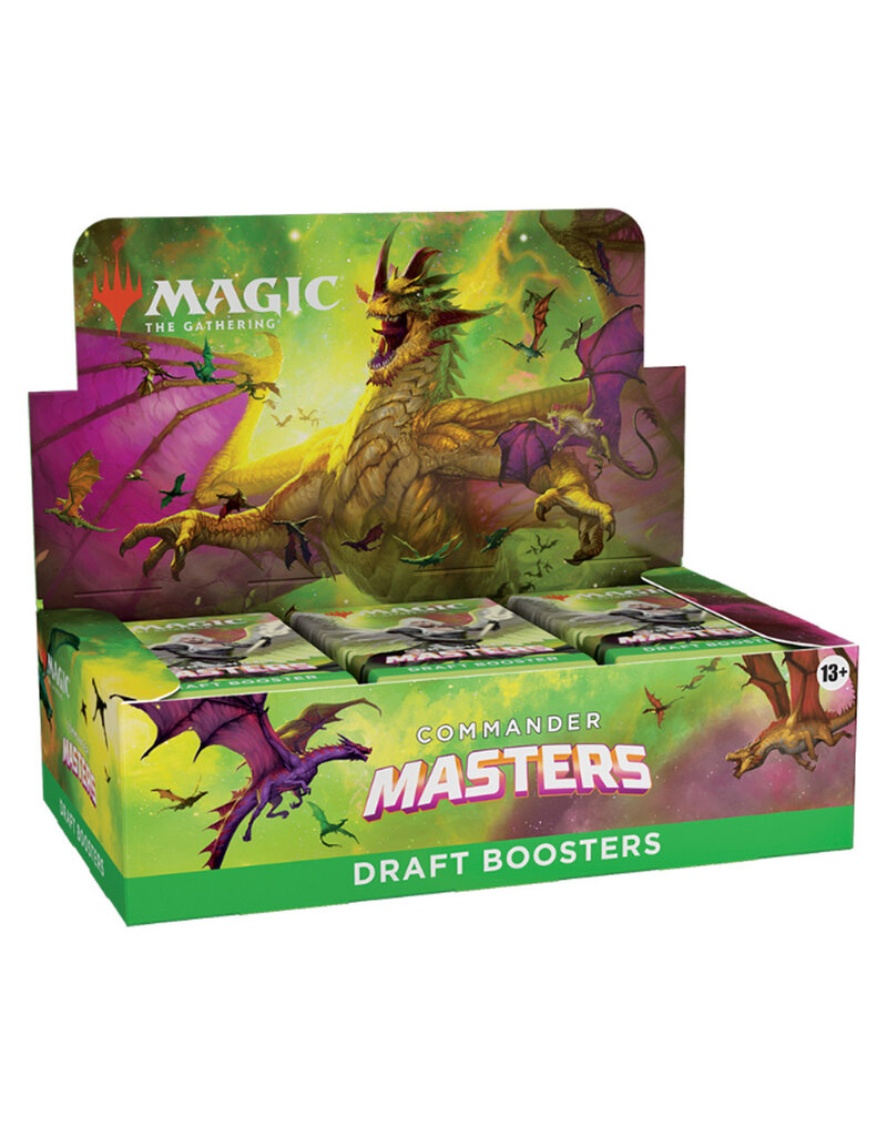 Wizards of the Coast MTG Commander Masters Draft Booster Box