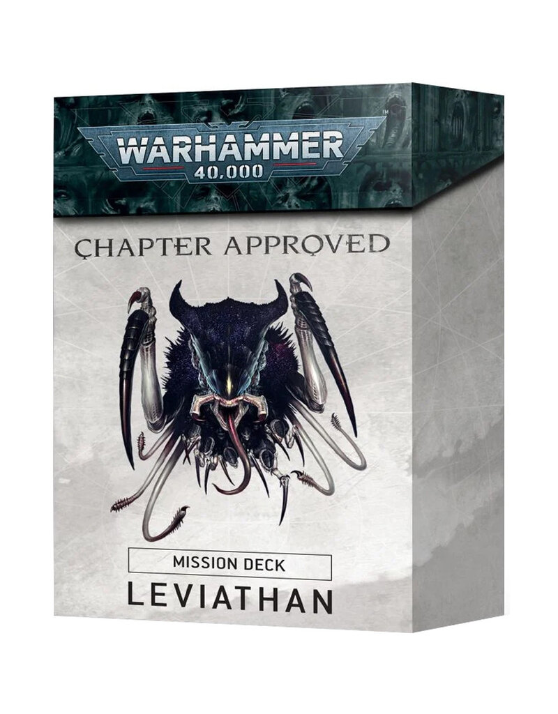 Games Workshop Warhammer 40K:  Chapter Approved Leviathan Mission Deck