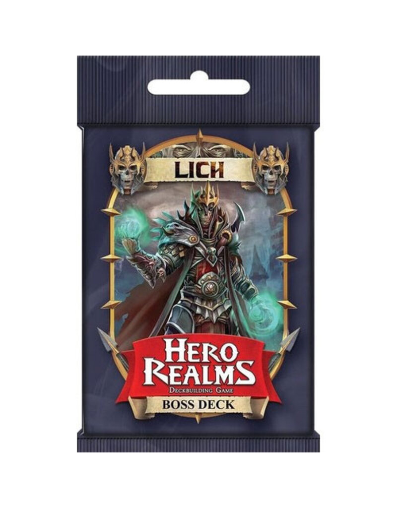 White Wizard Games Hero Realms - Lich Boss Deck