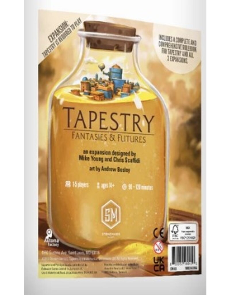Stonemaier Games Tapestry - Fantasies & Futures Expansion