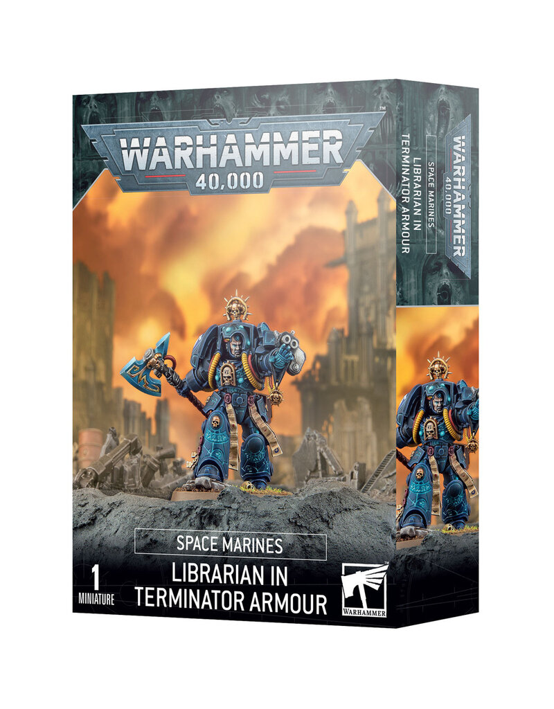 Games Workshop Warhammer 40k: Space Marines- Librarian in Terminator Armour