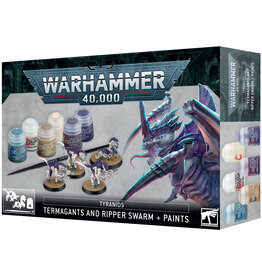Games Workshop Warhammer 40K Termagants and Ripper Swarm + Paints Set