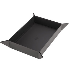 Gamegenic Magnetic Dice Tray Rectangular Black/Gray
