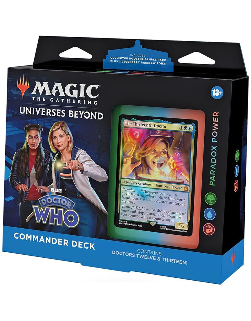 Wizards of the Coast Paradox Power - MTG Universes Beyond Doctor Who Commander Deck
