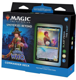 Wizards of the Coast Blast From the Past - MTG Universes Beyond Doctor Who Commander Deck