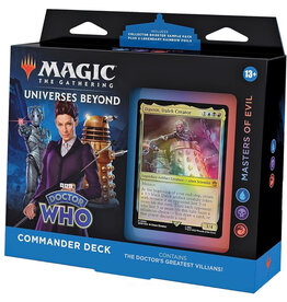 Wizards of the Coast Masters of Evil - MTG Universes Beyond Doctor Who Commander Deck