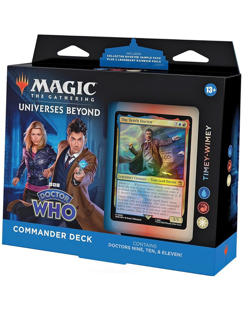 Wizards of the Coast Timey-Wimey - MTG Universes Beyond Doctor Who Commander Deck