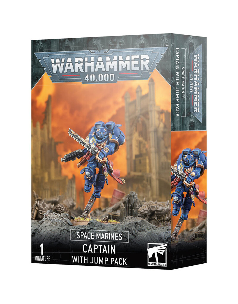 Games Workshop Space Marines: Captain with Jump Pack