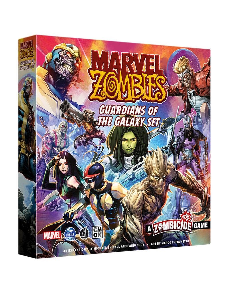 CMON Marvel Zombies - Zombicide - Guardians Of The Galaxy Set