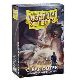 Arcane Tinmen Dragon Shield: Matte Outer Sleeves Clear (100)