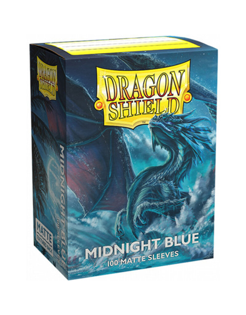 Arcane Tinmen Dragon Shield: Matte Midnight Blue (100)
