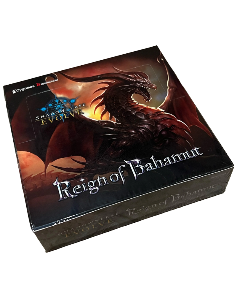 Shadowverse Evolve TCG:  Reign of Bahamut Sealed Booster Box