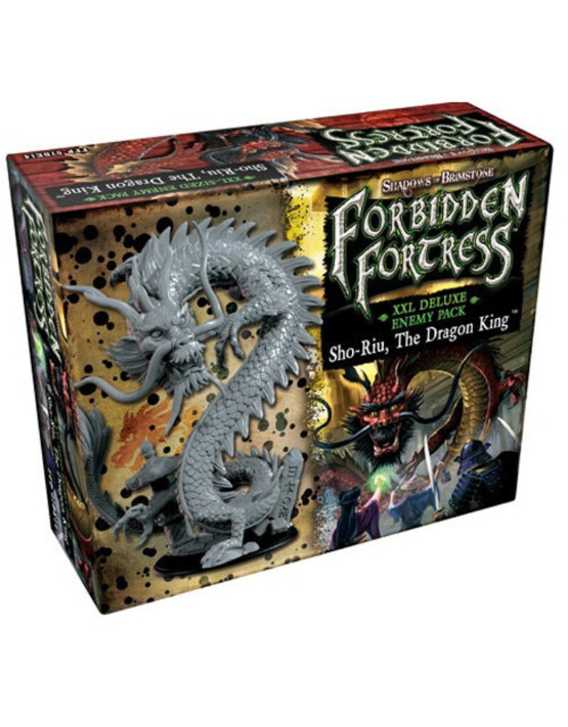 Flying Frog Productions Shadows of Brimstone - Forbidden Fortress - Sho Riu The Dragon King XXL Enemy Pack