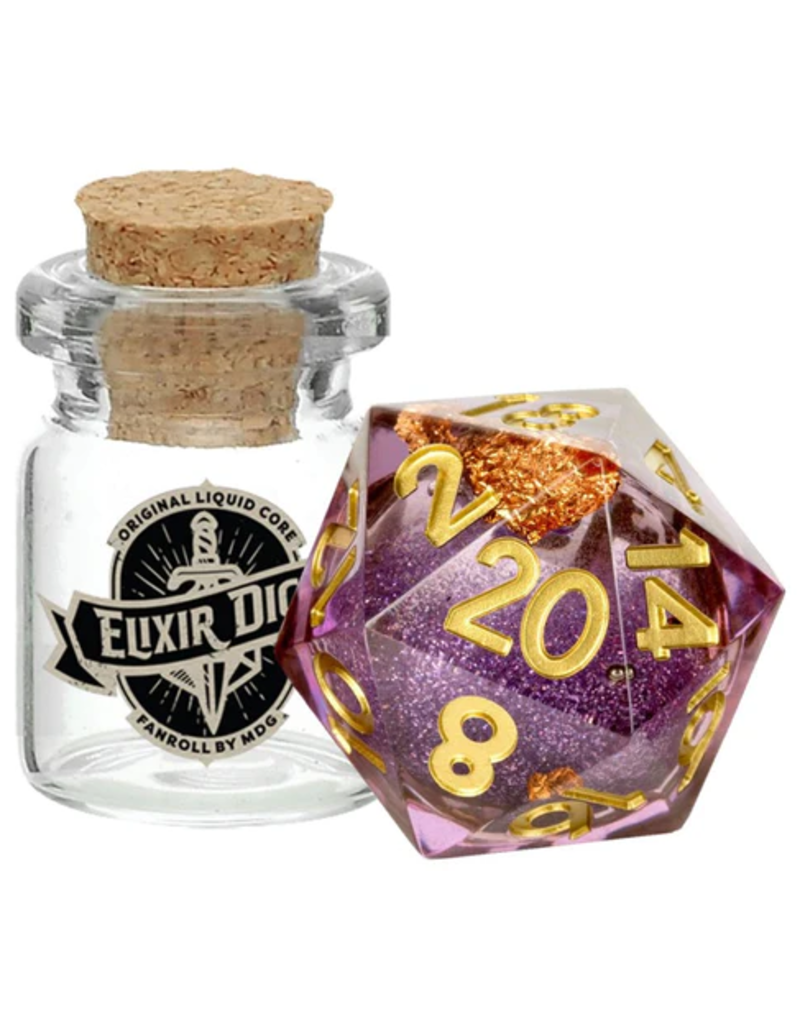 D20 Elixir Liquid Core Aether Abstract