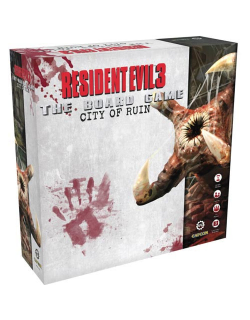 Resident Evil 3 The Board Game the City of Ruin Expansion