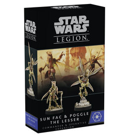 Atomic Mass Games Star Wars Legion: Sun Fac and Poggle the Lesser