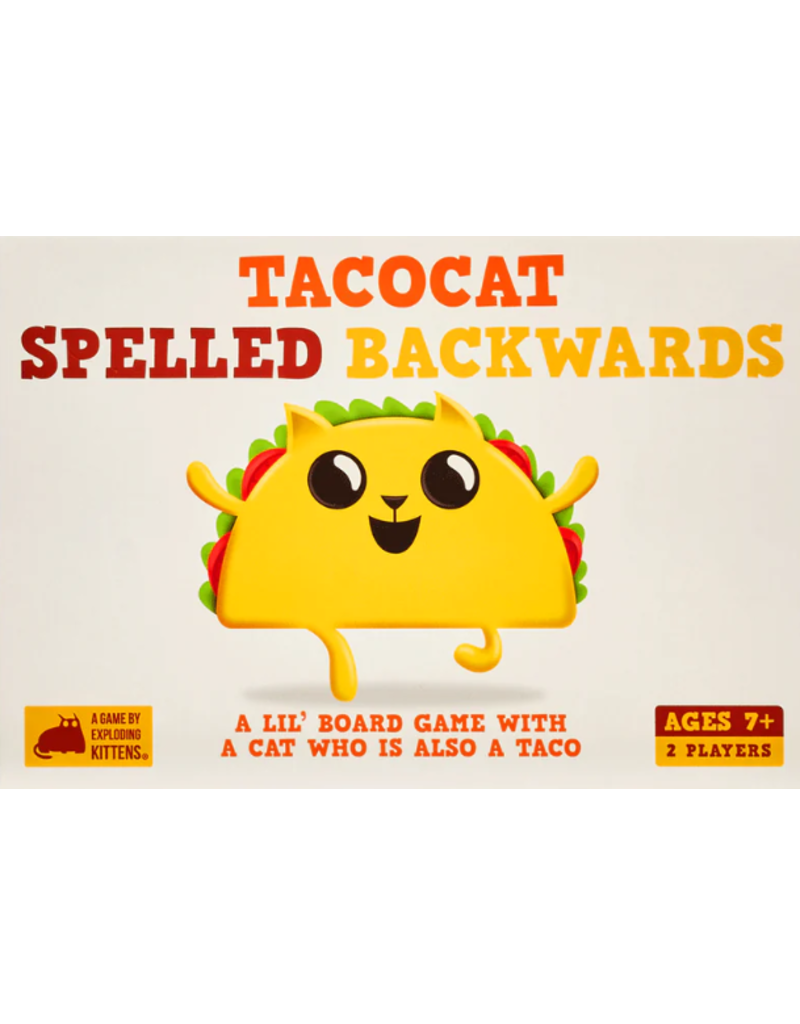 Exploding Kittens Tacocat Spelled Backwards