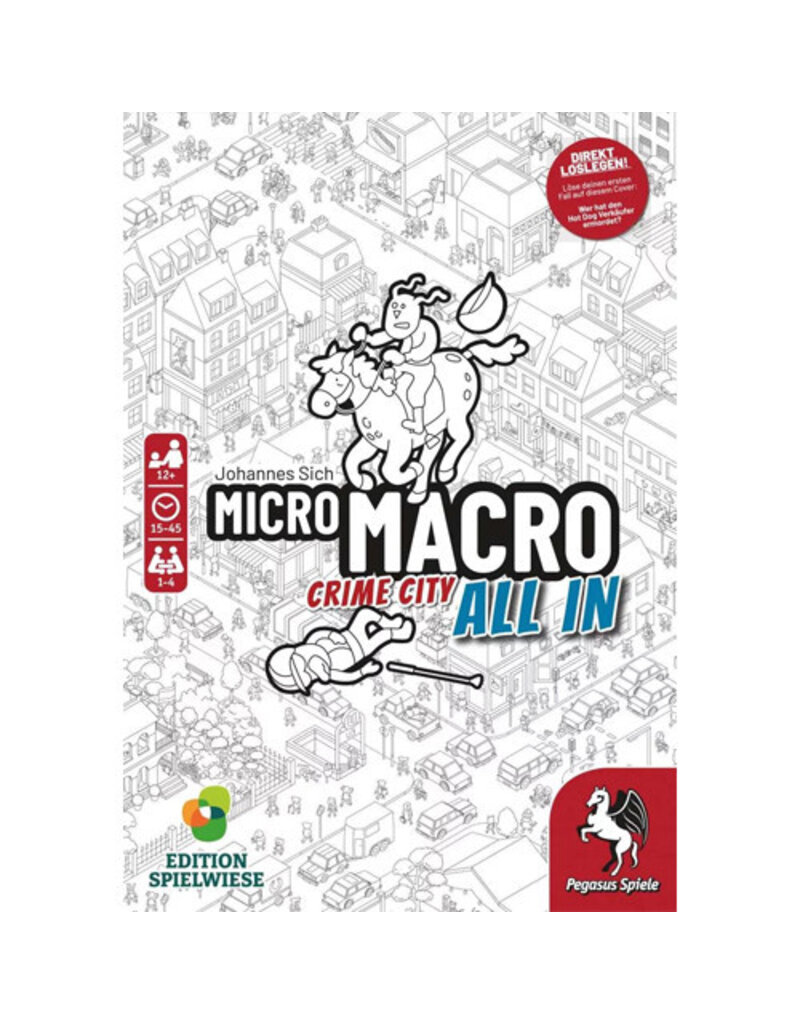 Pegasus Spiele MicroMacro Crime City - All In