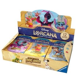 Ravensburger Disney Lorcana TCG - Into the Inklands Booster Display Box (24 packs)