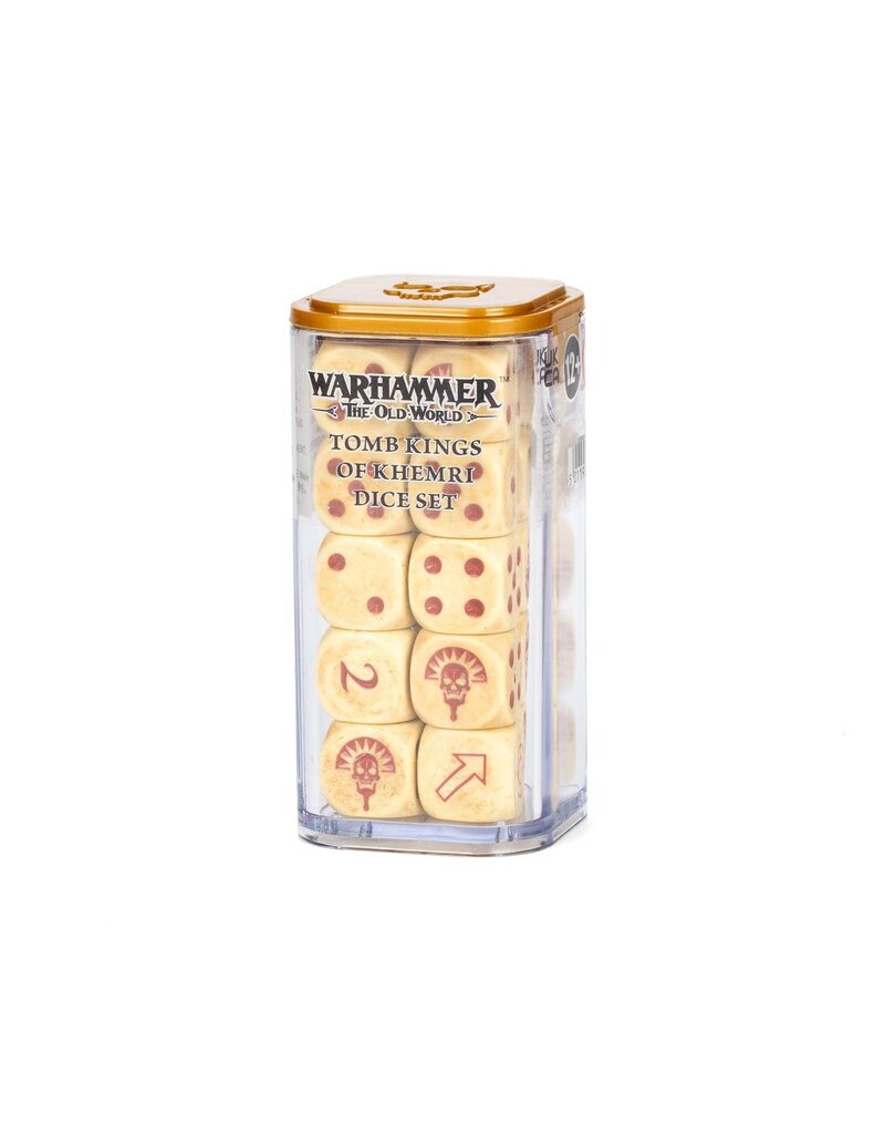 Games Workshop Warhammer: The Old World Dice Set: Tomb Kings of Khemri