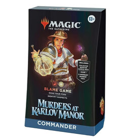 Wizards of the Coast MTG: Murders at Karlov Manor Commander Deck - Blame Game
