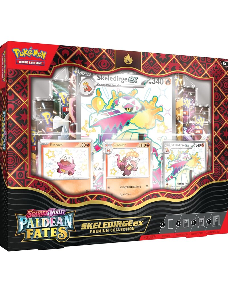 Pokemon TCG Pokemon TCG: Scarlet & Violet Paldean Fates Premium Box Collection - Orange