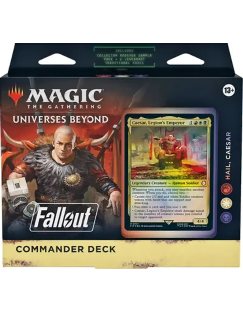 Wizards of the Coast MTG Universes Beyond: Fallout - Hail, Caesar Commander Deck