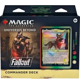 Wizards of the Coast MTG Universes Beyond: Fallout - Scrappy Survivors Commander Deck
