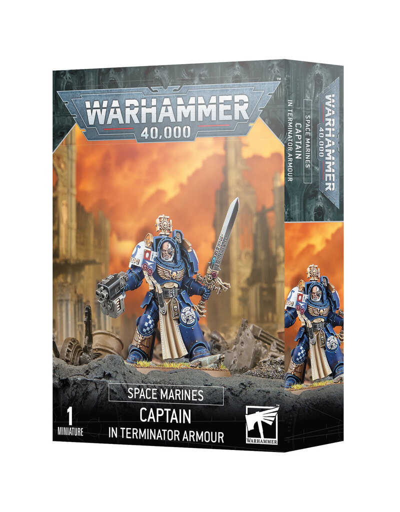 Games Workshop Warhammer 40k: Space Marines- Captain in Terminator Armour