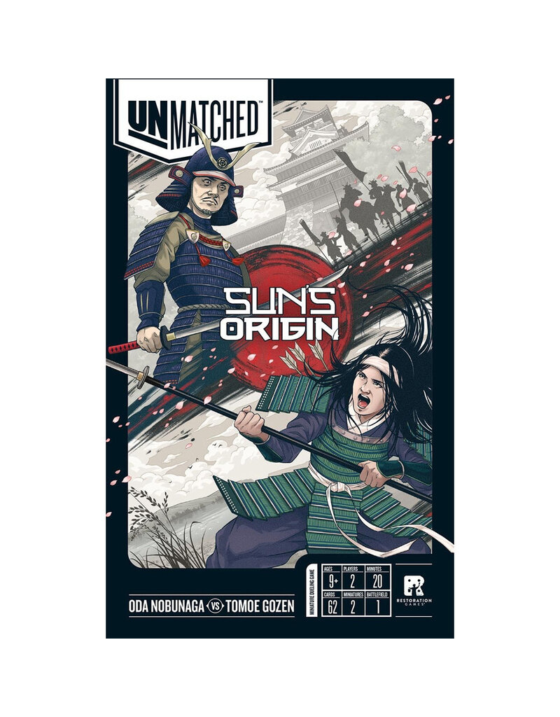 Restoration Games Unmatched:  Sun's Origin