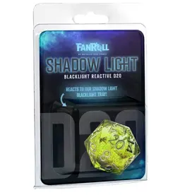 Metallic Dice Games Shadow Light UV Reactive Elixir Liquid Individual D20