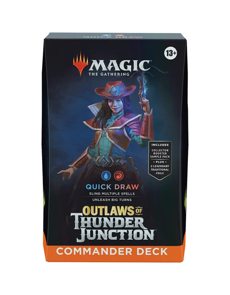 Wizards of the Coast MTG: Outlaws of Thunder Junction Commander Deck - Quick Draw