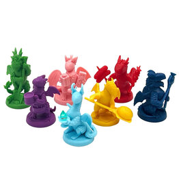 Lucky Duck Games Flamecraft - Dragon Miniatures Upgrade Series 2