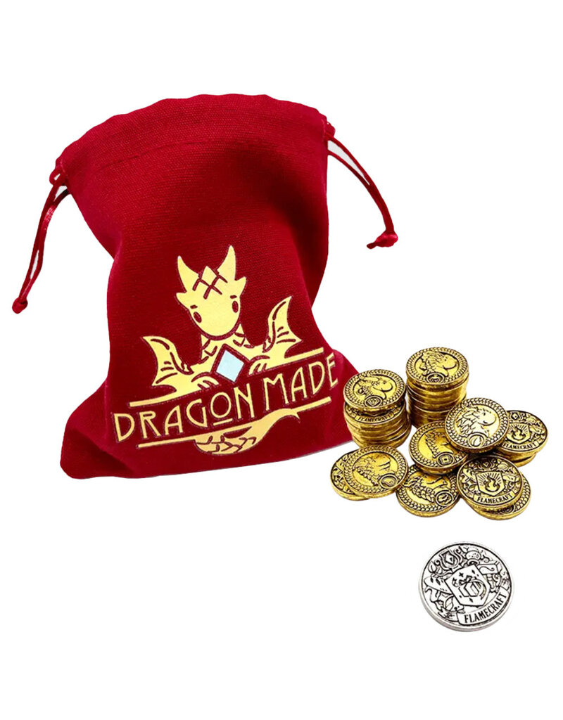 Lucky Duck Games Flamecraft - Metal Coins Series 2