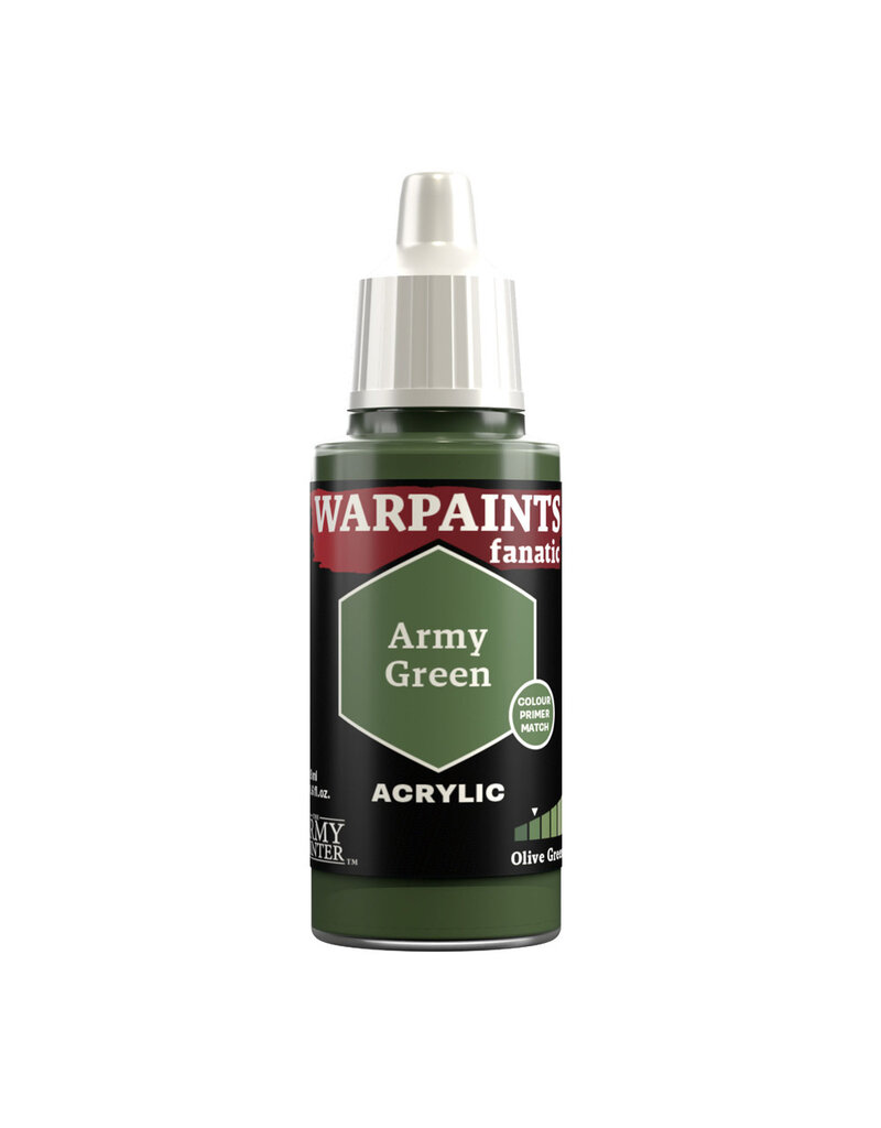 The Army Painter Warpaints Fanatic: Army Green 18ml