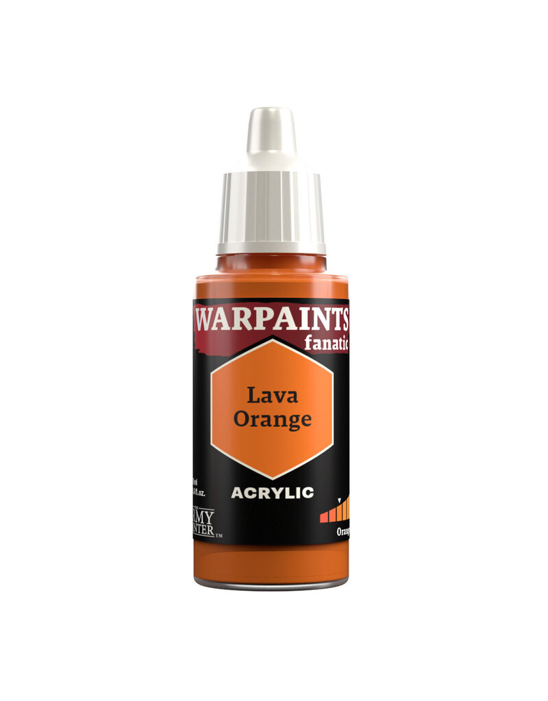 The Army Painter Warpaints Fanatic: Lava Orange 18ml