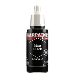 The Army Painter Warpaints Fanatic: Matte Black 18ml