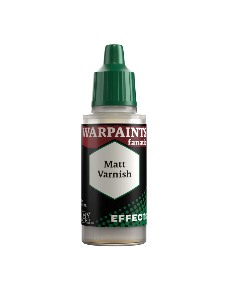 The Army Painter Warpaints Fanatic: Effects -  Matt Varnish 18ml