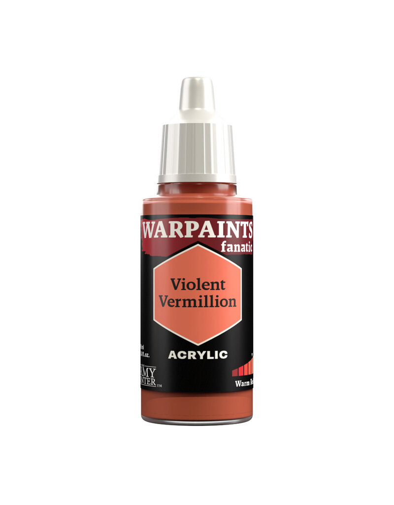 The Army Painter Warpaints Fanatic: Violent Vermillion 18ml