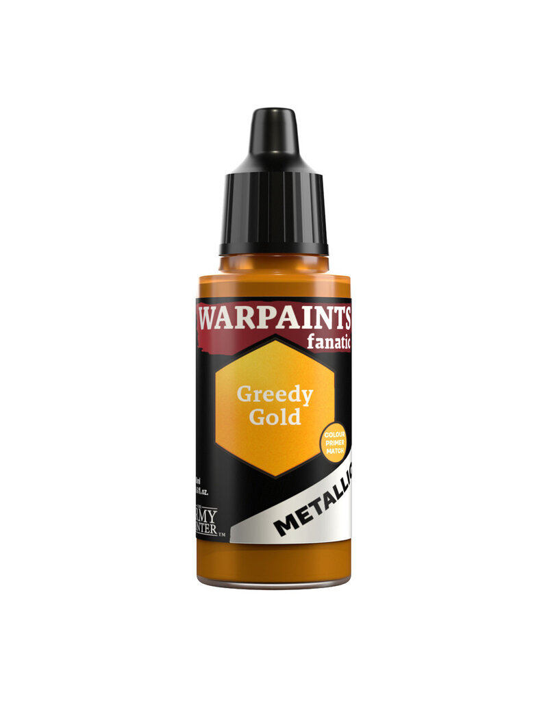 The Army Painter Warpaints Fanatic: Metallic - Greedy Gold 18ml