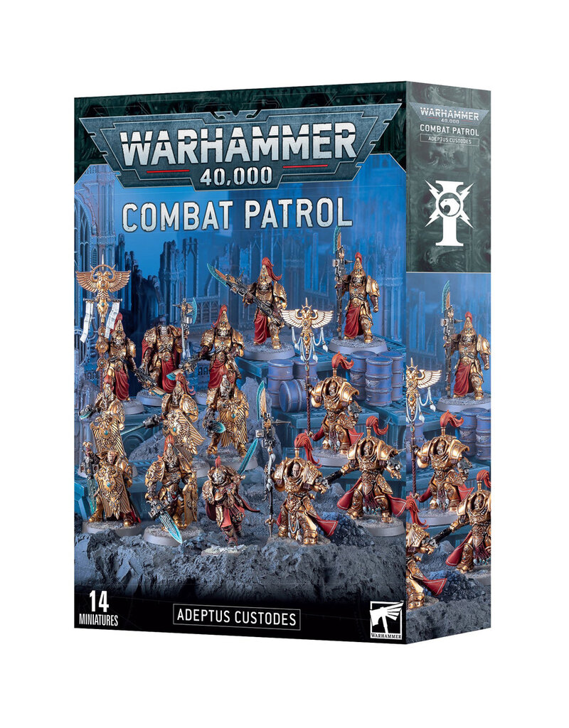 Games Workshop Adeptus Custodes Combat Patrol 10th Edition  - Warhammer 40K: Adeptus Custodes