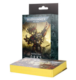 Games Workshop Orks Datasheet Cards 10th Edition - Warhammer 40k: Orkz