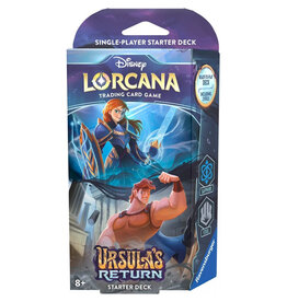 Ravensburger Disney Lorcana TCG - Ursula's Return Starter Deck (Sapphire/Steel)