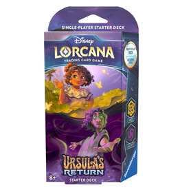 Ravensburger Disney Lorcana TCG - Ursula's Return Starter Deck (Amber/Amethyst)