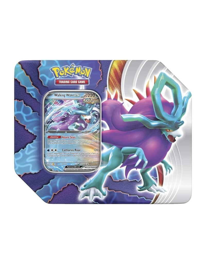 Pokemon TCG Scarlet & Violet Twilight Masquerade Tin - Walking Wake