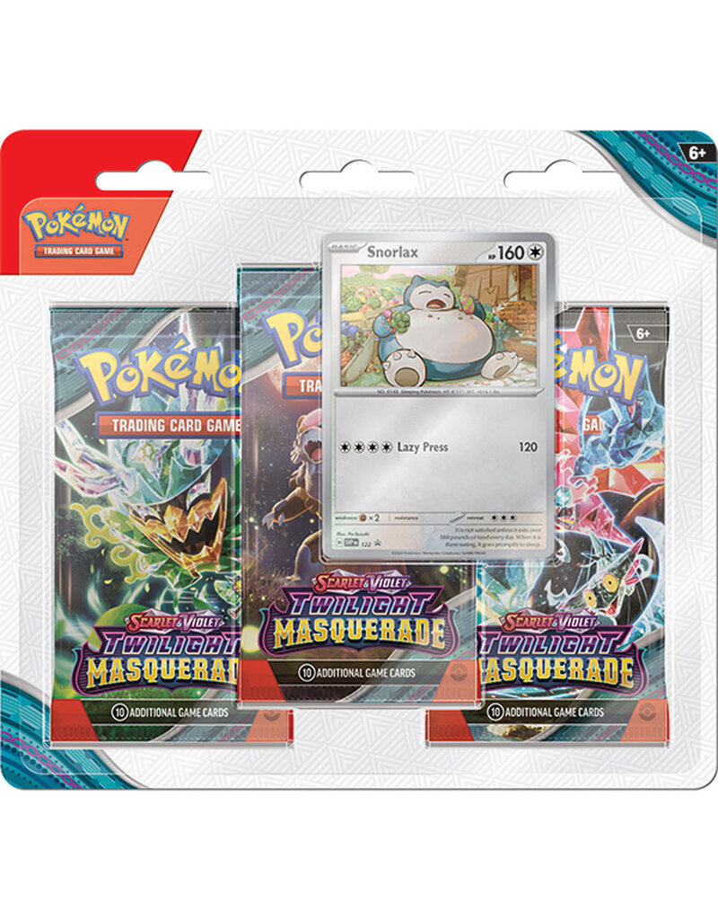 Pokemon TCG Twilight Masquerade 3-Booster Blister